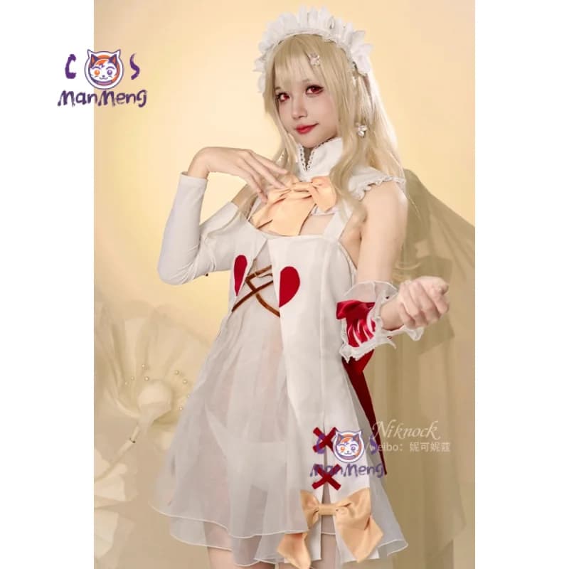 Illyasviel von Einzbern Fate FGO Cosplay Anime Fate/kaleid liner Costume Copricapi guanti cravatta puntelli vestito Halloween set da donna