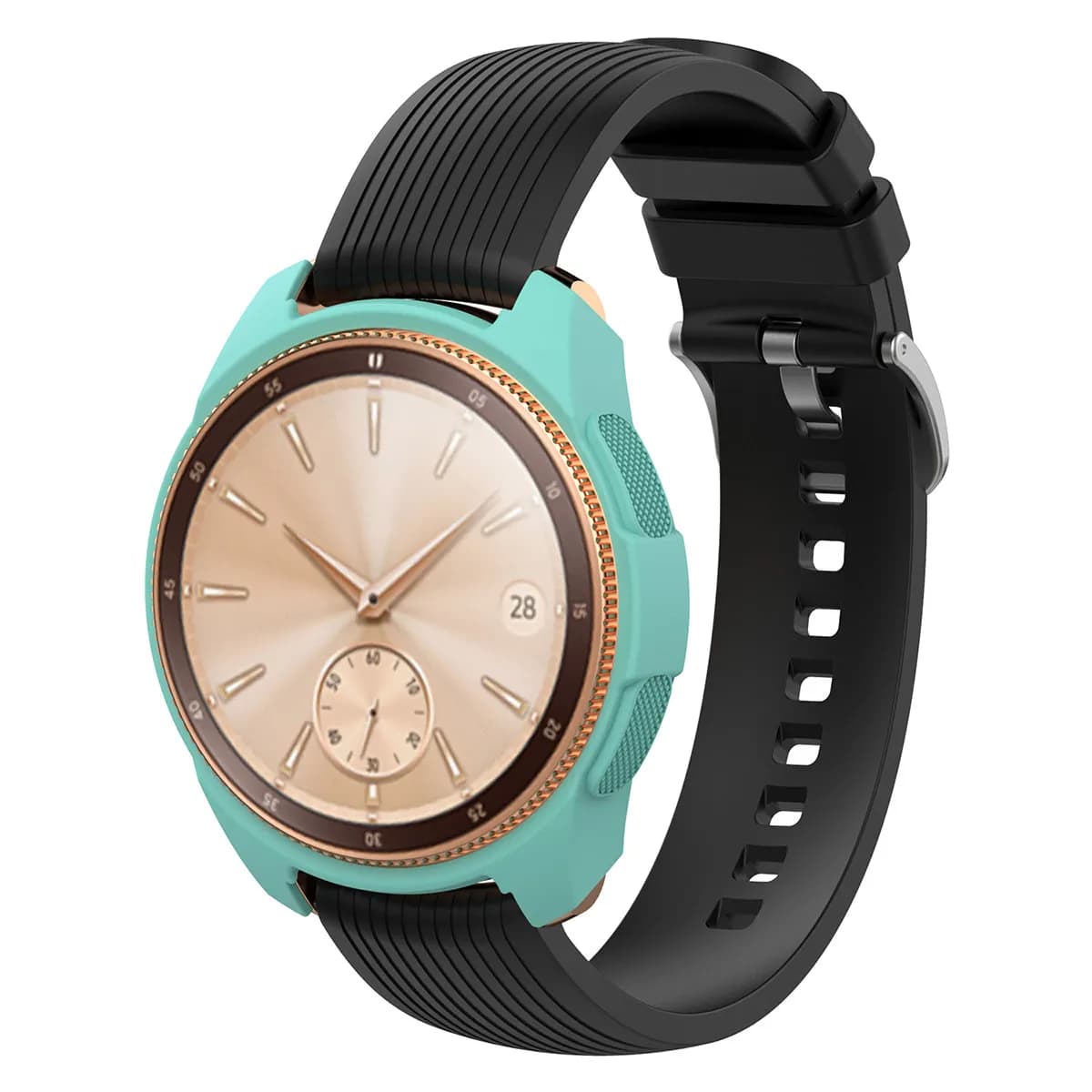 8 watch protectors, transparent cover for full frame, 42 mm smartwatch protective cover, scratch-resistant, shockproof