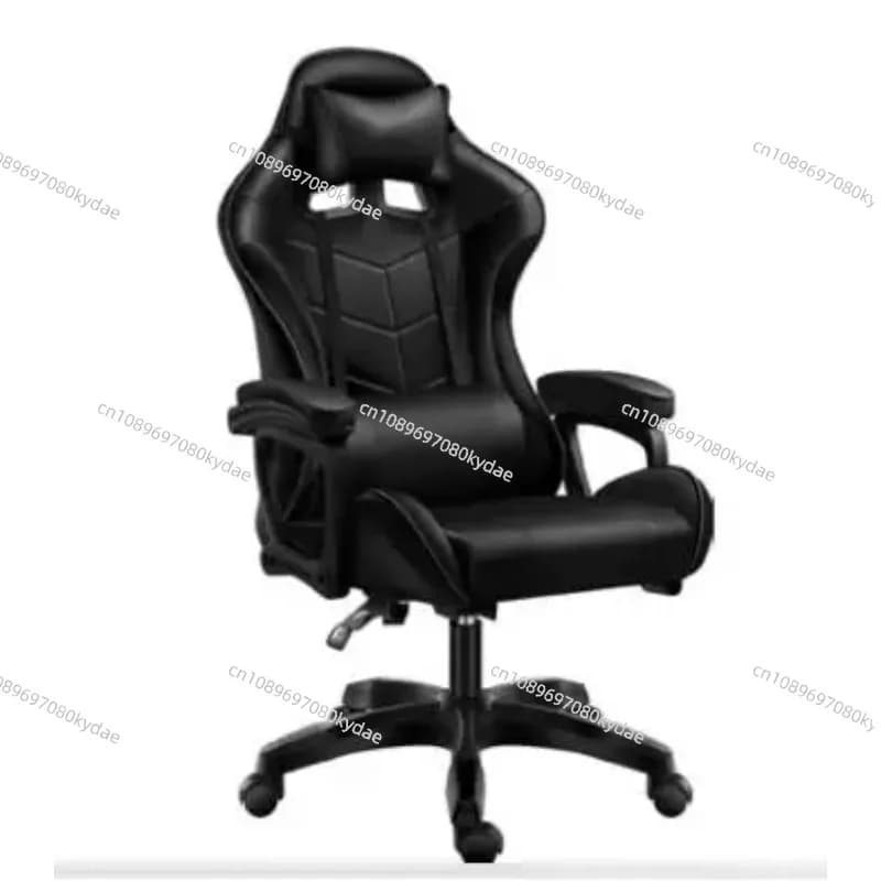 Cheap Pc Racing Computer Reclining Leather Gaming Chair with Footrest