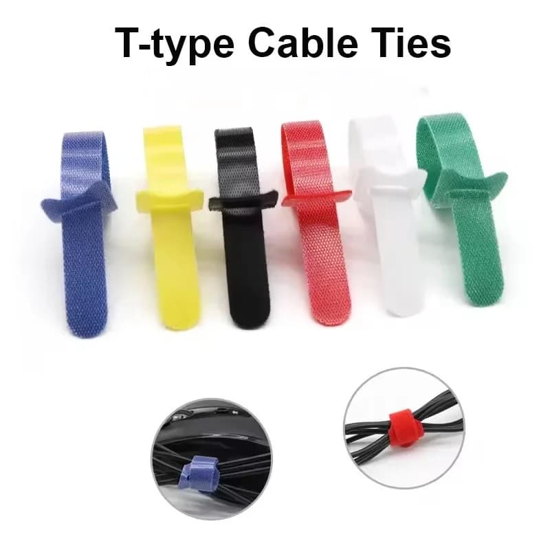 10/30/50pcs Cable Organizer Wire Winder USB Cable Management Clip For Earphone Holder Mouse Keyboard Cord Protector Tape Ties