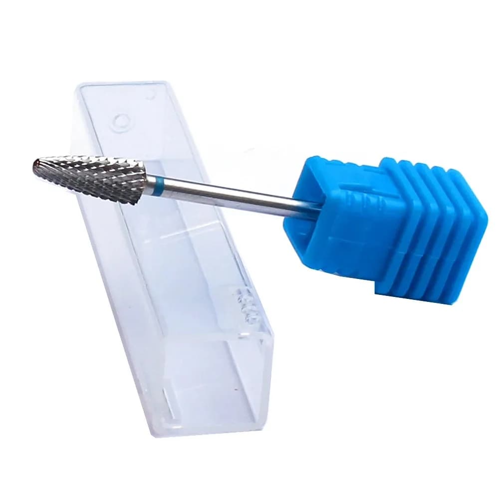 1 pz Fresa per Unghie in Carburo, Accessorio per Manicure e Pedicure, Utensile per Nail Art, per Intaglio e Lucidatura