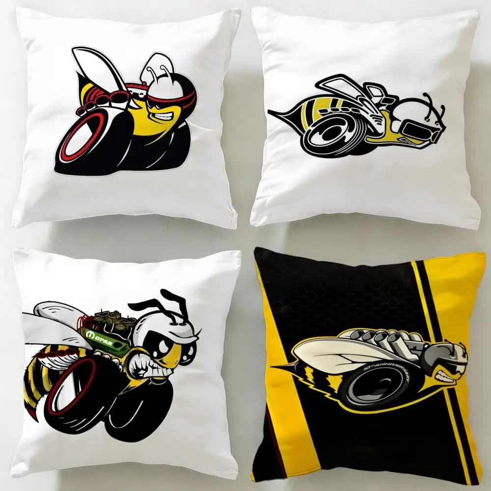 Fodera per cuscino modello Scat Pack Charger per auto d'epoca, morbida e facile da lavare – versatile per divano, letto, viaggi e ufficio