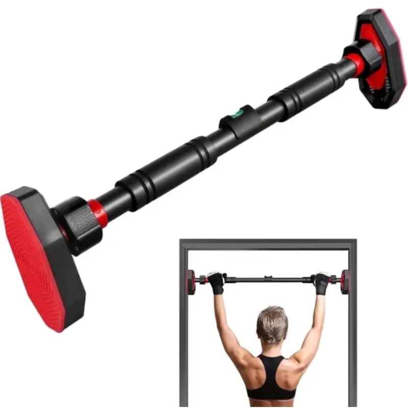 Barra Orizzontale da Porta Regolabile per Trazioni, Attrezzo da Palestra Domestica per Allenamento di Forza e Fitness, Ideale per Bodybuilding e Esercizi della Parte Superiore del Corpo