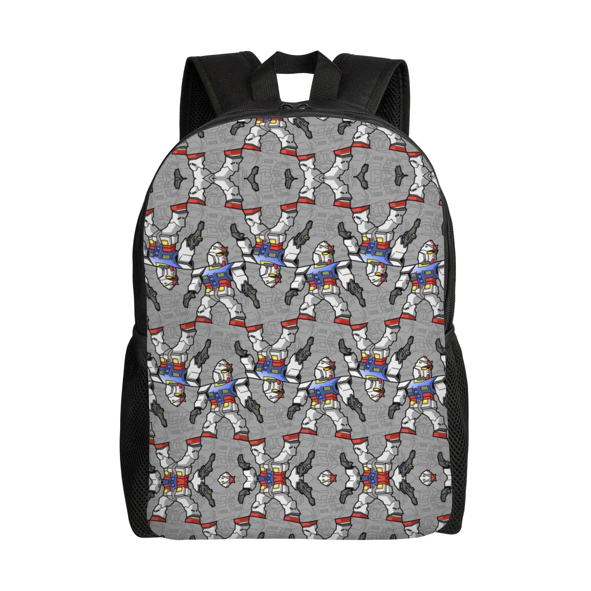 Gundams Travel Backpack Men Women School Computer Bookbag Anime College Student Daypack Bags
