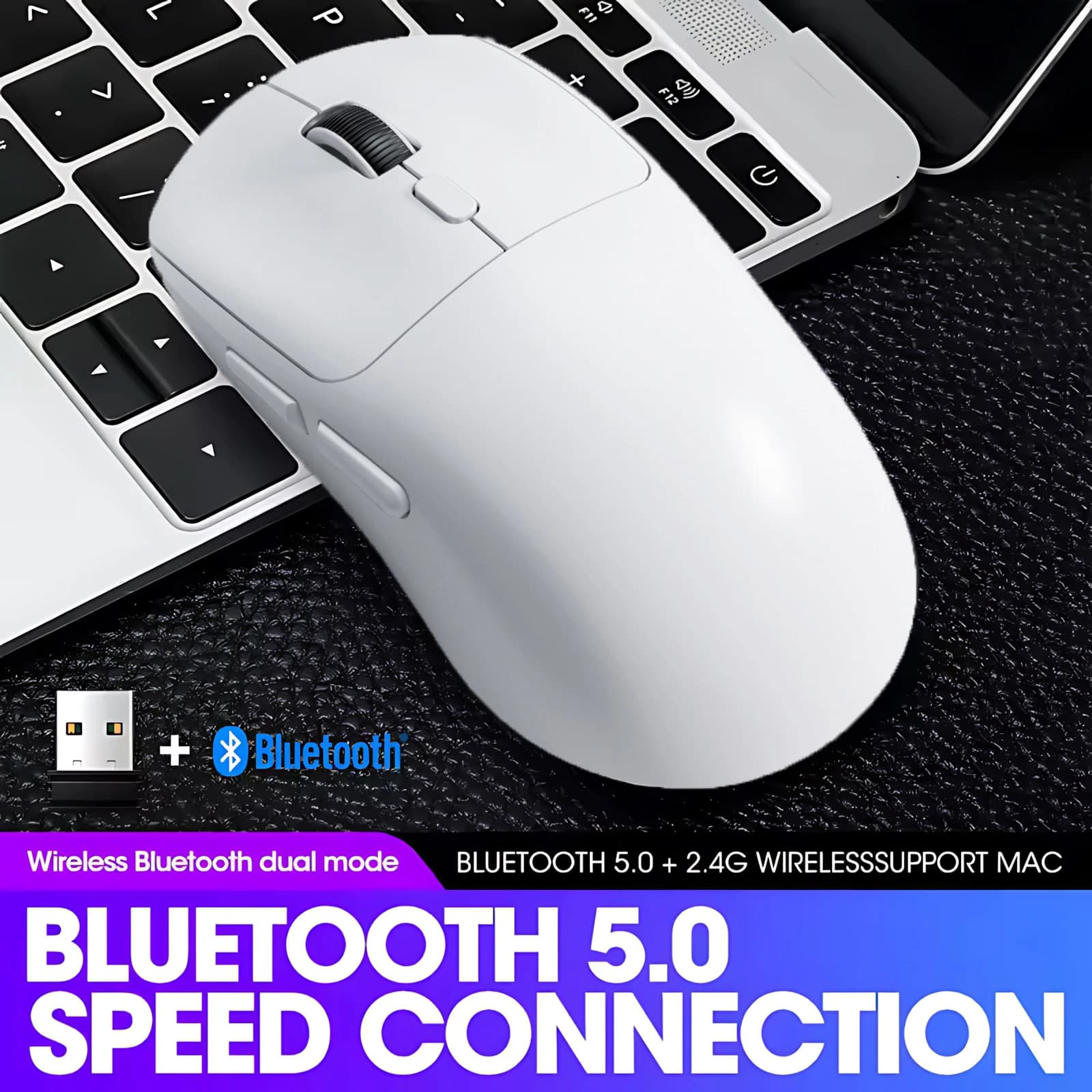 Nuovo mouse da gioco Bluetooth wireless R1 M348 Dragonfly R1 Paw3395 Mouse E-Sport 2.4g ricaricabile leggero ergonomico