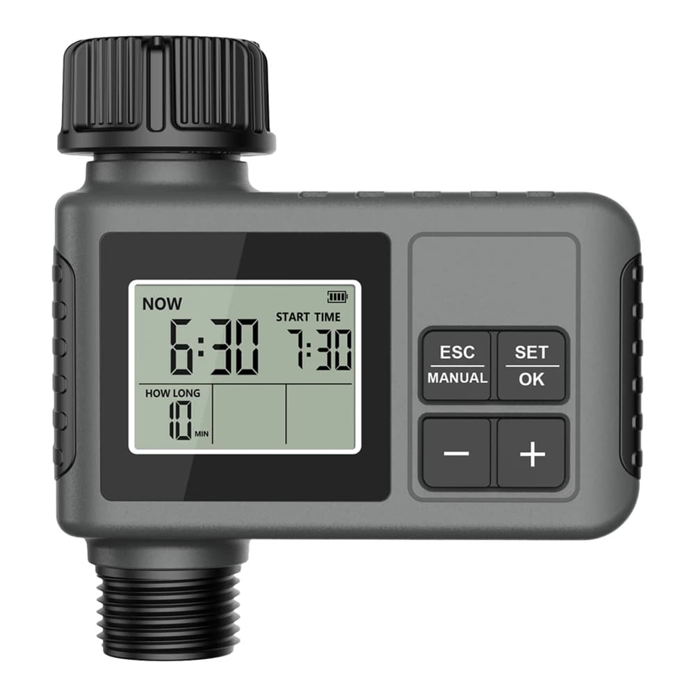 Intelligent Irrigation Timer Automatic Watering Controller IP55 Waterproof With Lock For Garden Hose Sprinkler System Tool