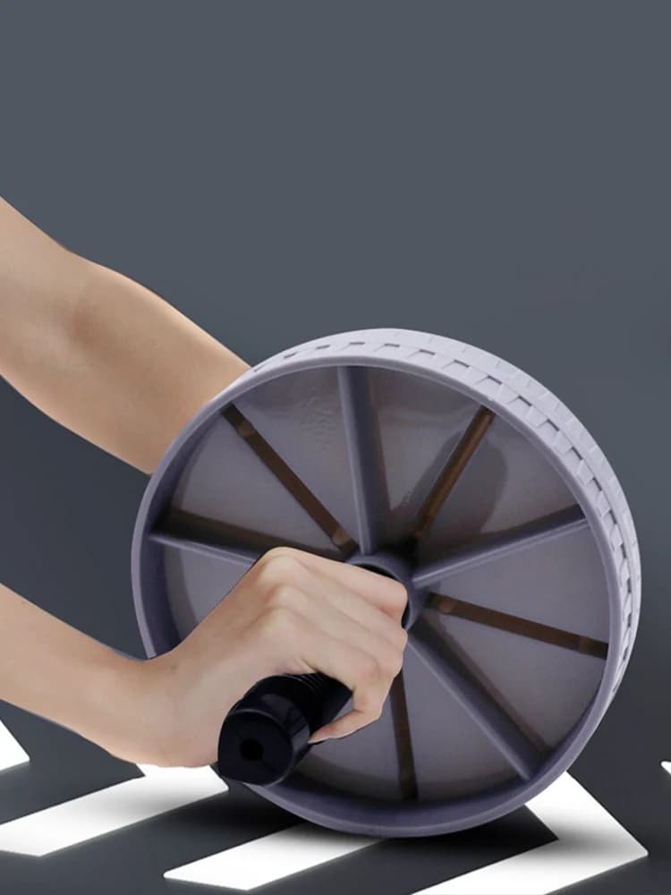 Training AB Roller Wheel Abdominal Roller Non-slip Abdominal Trainer Abdominal Exciter Strengthening Equipment for Muscle Exercises