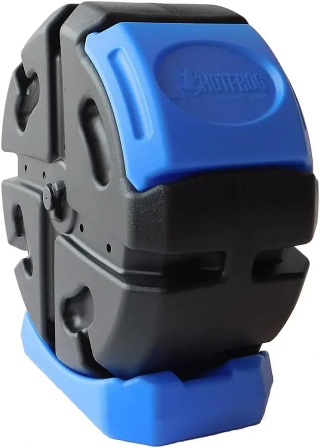 Composter Rotante da Esterno - Contenitore da Giardino Girevole da 72 Litri, Design Facile da Rotare per un Compostaggio Efficiente