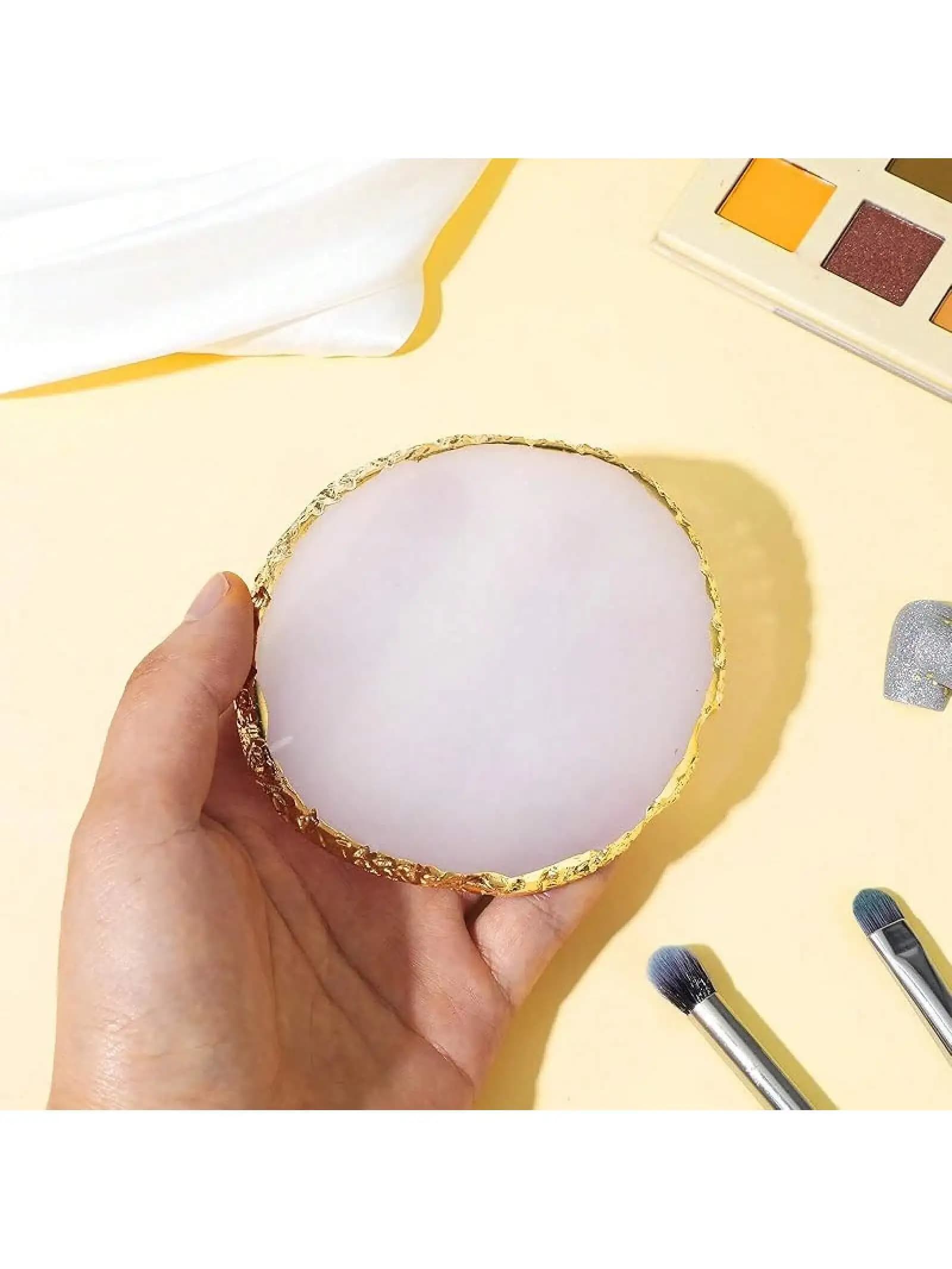 Nail Art Palettes in Resin, Nail Polish Color Mixer Tray, Color Mixer for Nail Art Colors for Nail Art