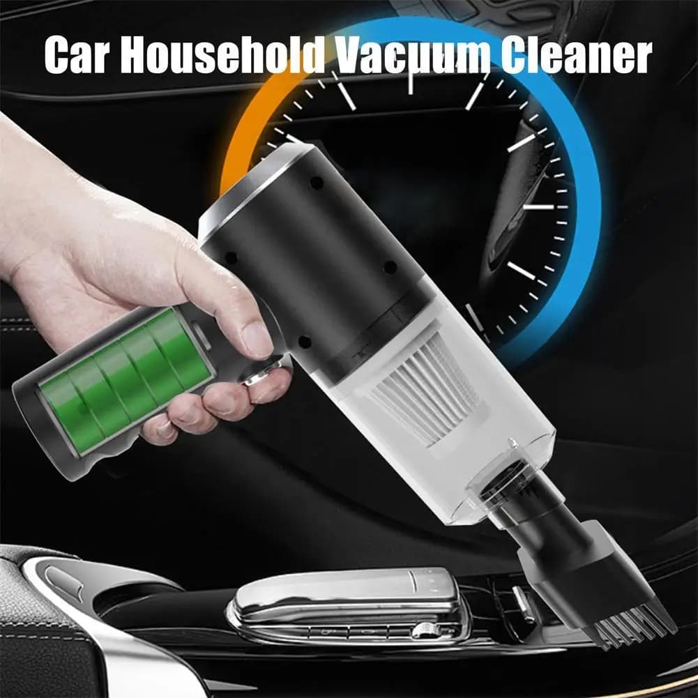 Aspirapolvere per auto 5500Pa Aspirapolvere portatile piccolo per veicoli multiuso Aspirapolvere per auto portatile con pompa domestica