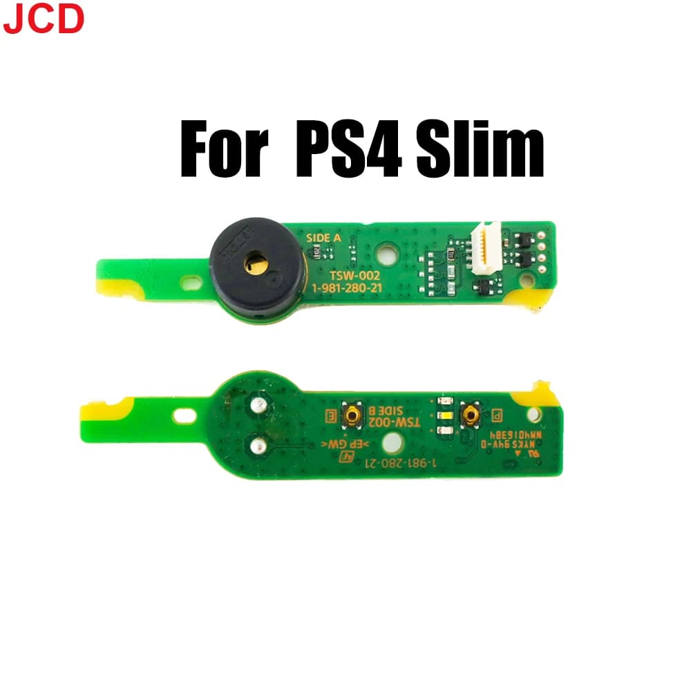 JCD 1 pz Nuovo On Off Interruttore di Alimentazione Pulsante di Espulsione PCB Board TSW 002 003 Per PS4 Slim Console Accessori di Riparazione