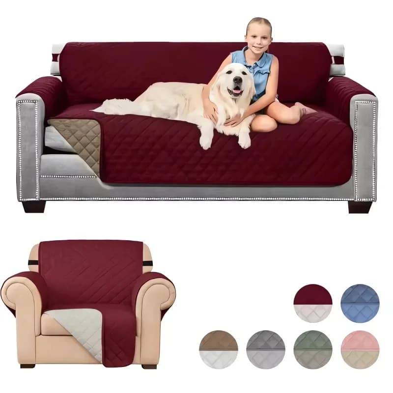 Reversible cover for meetings or bedrooms Furniture protection Dog sofa protection for wholesale cheap hotels