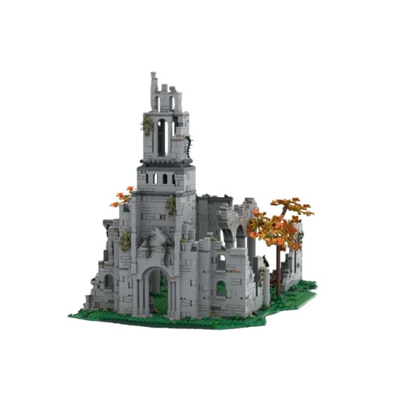 MOC Medieval Castle Series Model Building Set - Small Particle Interlocking Toy Blocks - 2401 Pieces - Suitable for All Enthusia
