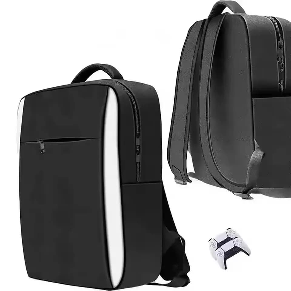 Zaino per Sony PS5 / Slim, Borsa per Play Station Playstation PS 5, Console per Videogiochi, Controller, Accessori da Viaggio per Uomo e Donna