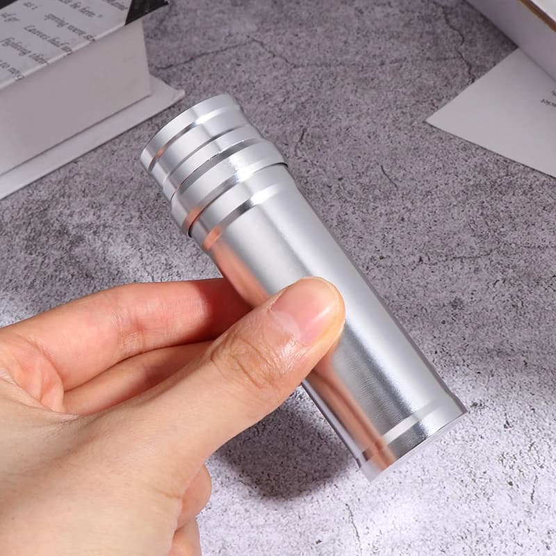 Alcohol Lamp in Aluminium Alloy, Mini Stove for Laboratory, Heating Liquids, Home Lighting for Open Camping