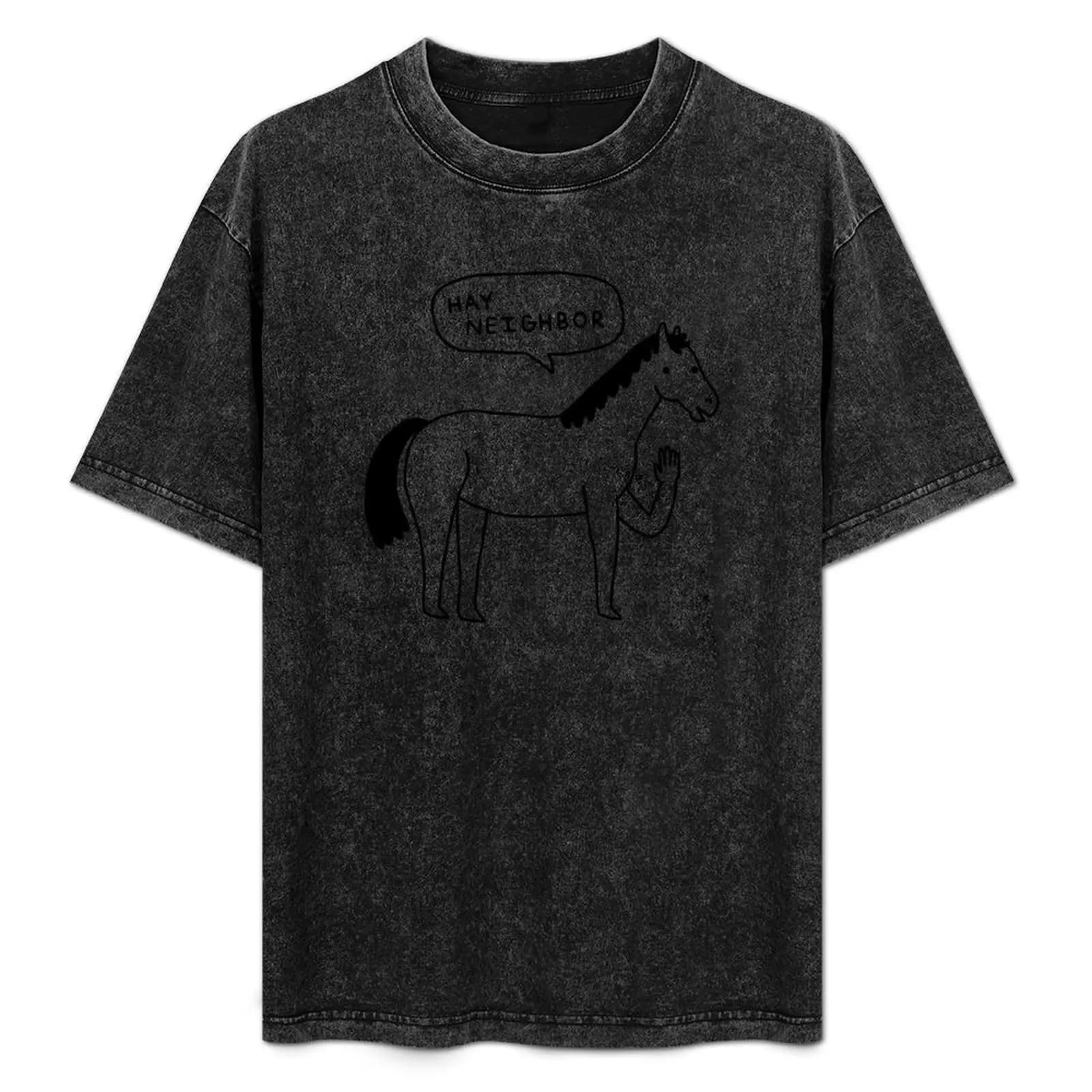 Hi Horse! T-Shirt Plus Size Everyday Tee Shirt