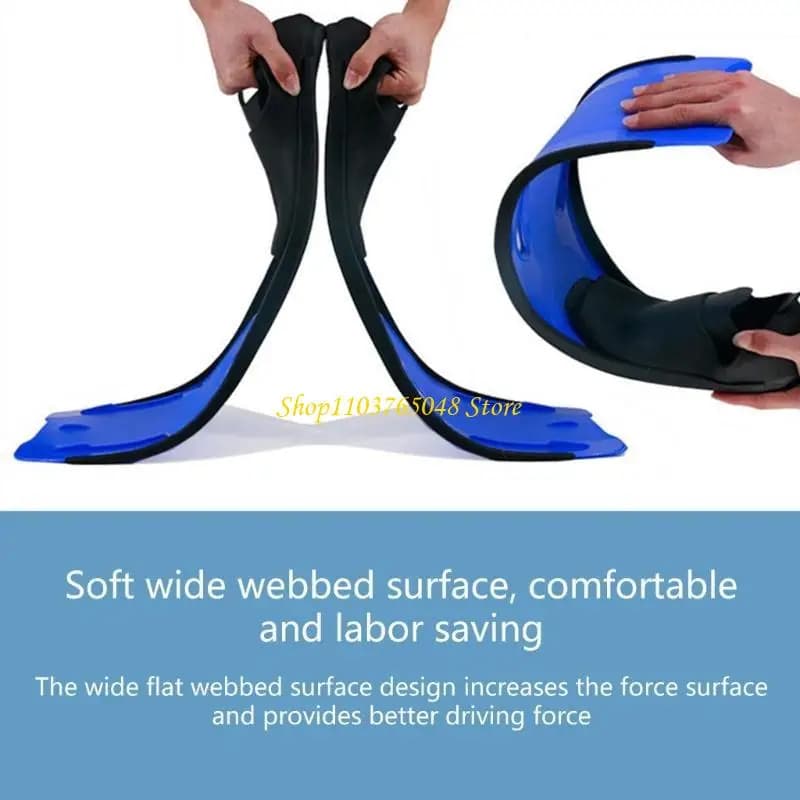 R53E Swimming Pins Comfortable Silicone Diving Fins for Adults Children Swimming Pins Equipment