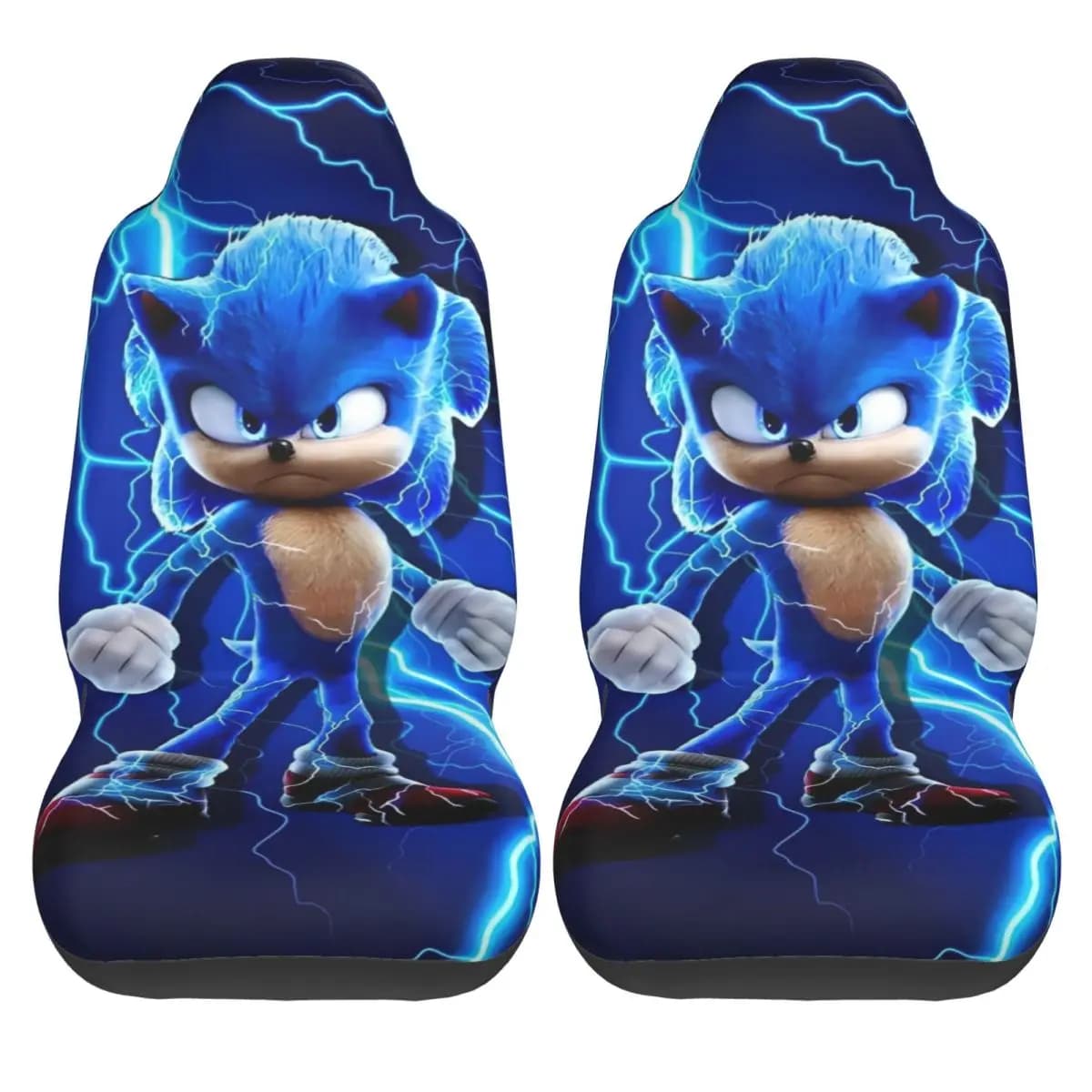 Sonices The H-Hedgehogs Car Seat Covers Fashion Minivan Car Seat Covers Washable Polyester Two-piece Covers