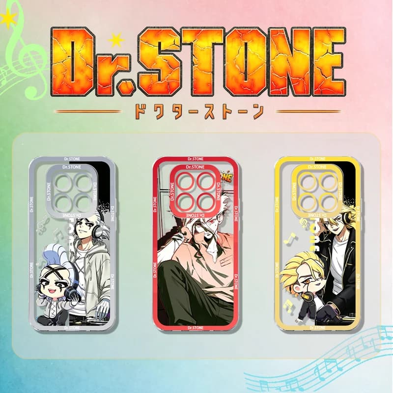 Custodia D-Dr.STONE Senku Ishigami per Xiaomi Redmi 13 15C 14C 14R 15 13C 13X 12 12C 10 10A 10C A5 A4 A3 Pro Turbo 5 Max 4 3 4G 5G