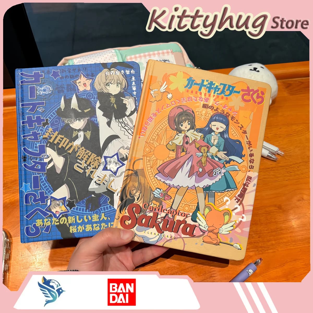 Quaderno con pagine colorate Cardcaptor Sakura, regalo carino per studenti, articolo anime di tendenza, regalo di compleanno per ragazze