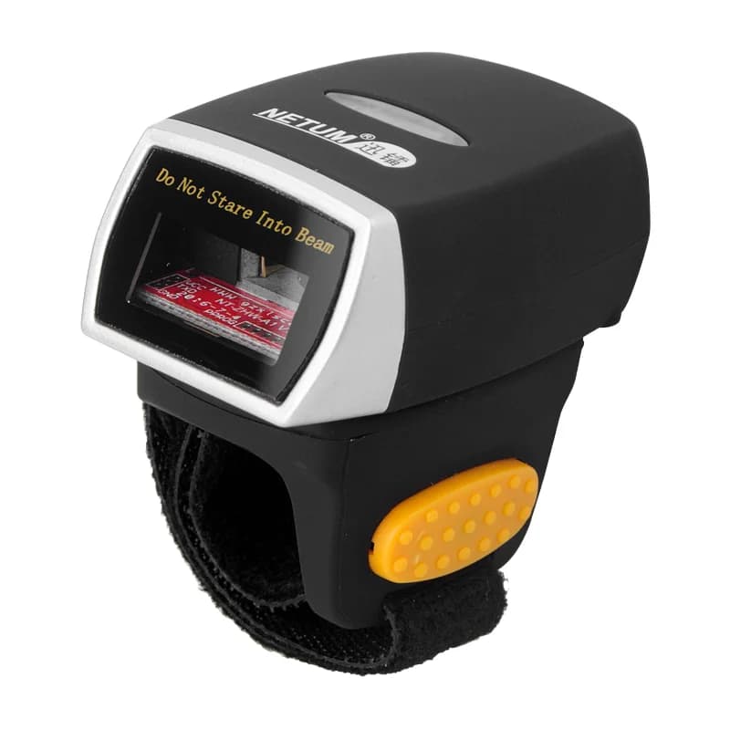 NT-R2 NETUM Mini 2D Wireless per scanner di codici a barre ad anello Bluetooth disponibile