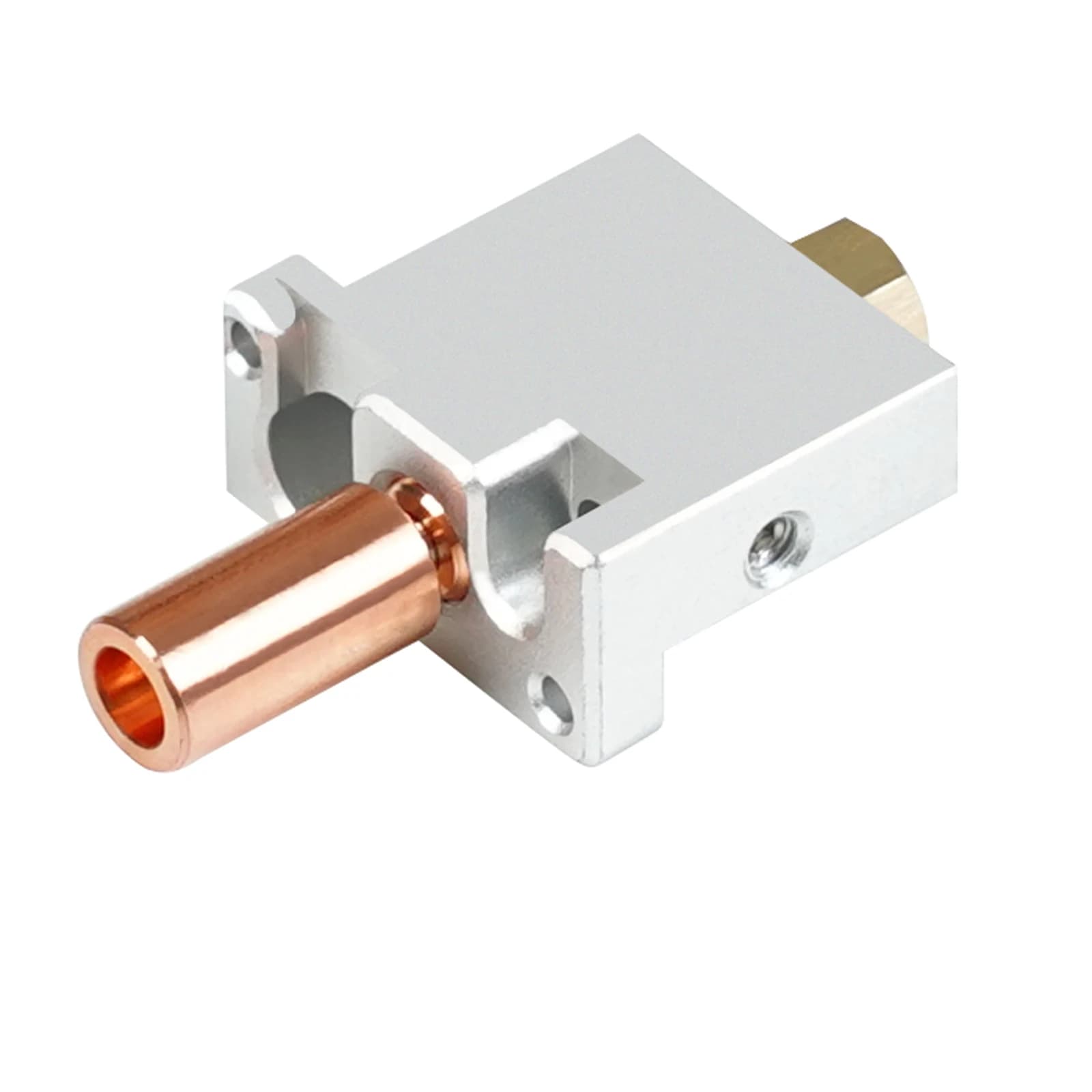 FLSUN V400 Stampante 3D Ugello Hotend Modulo V6 Parti dell'estrusore 3in1 Blocco di calore Gola inossidabile Testina di stampa placcata in rame Ottone