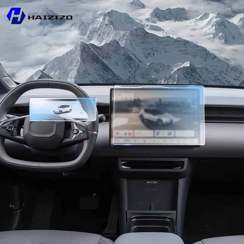 Per LYNK & CO 02 2025-2026 Interni auto Protezione schermo opaca console Navigazione GPS Scena LCD Pellicola TPU Resistente ai graffi PPF