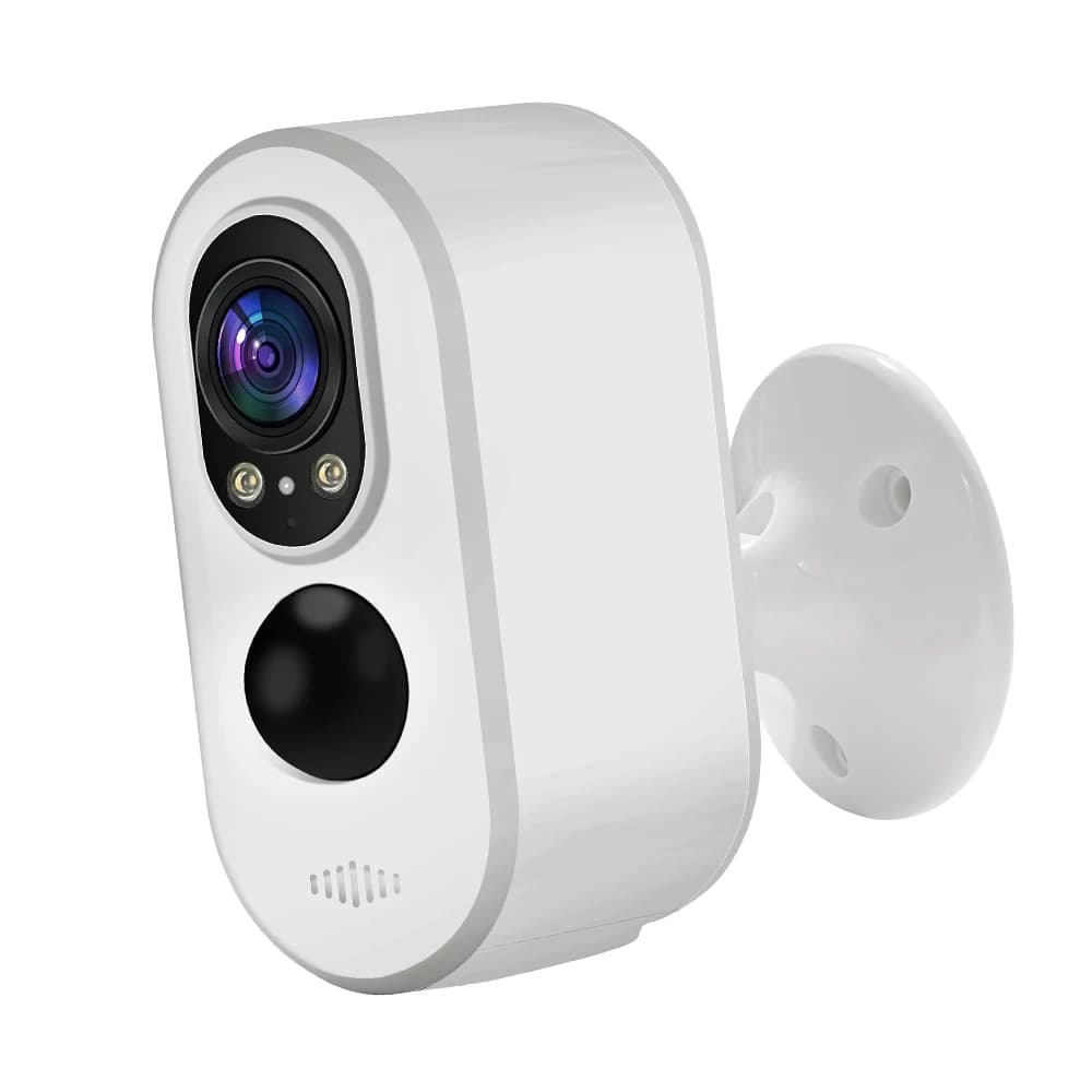 Tuya APP Bluetooth 3MP 1296P Alimentazione a batteria Telecamera IP a basso consumo AI Rilevazione movimento umanoide Baby monitor