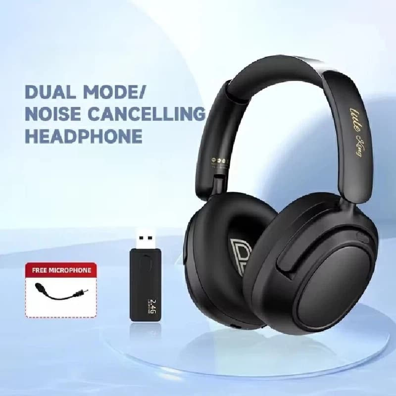 K6 Wireless Bluetooth Headphones Noise Cancelling Over Ear Dual Mode 24ghz Low Latency Bluetooth Gaming Headset For Pc Computer