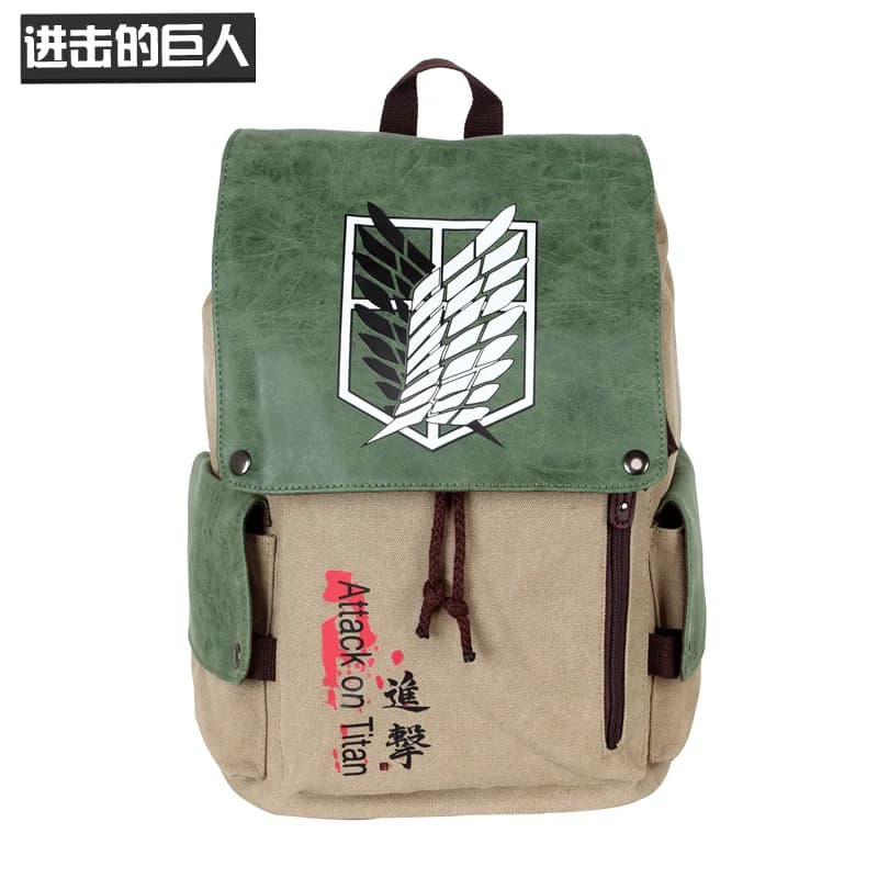 Zaino One Piece, Accessorio Anime, Borsa Scolastica per Studenti, Zaino in Tela Lavata Rinforzata per Uomo e Donna, Borsa con Coulisse Cartoon, Regalo