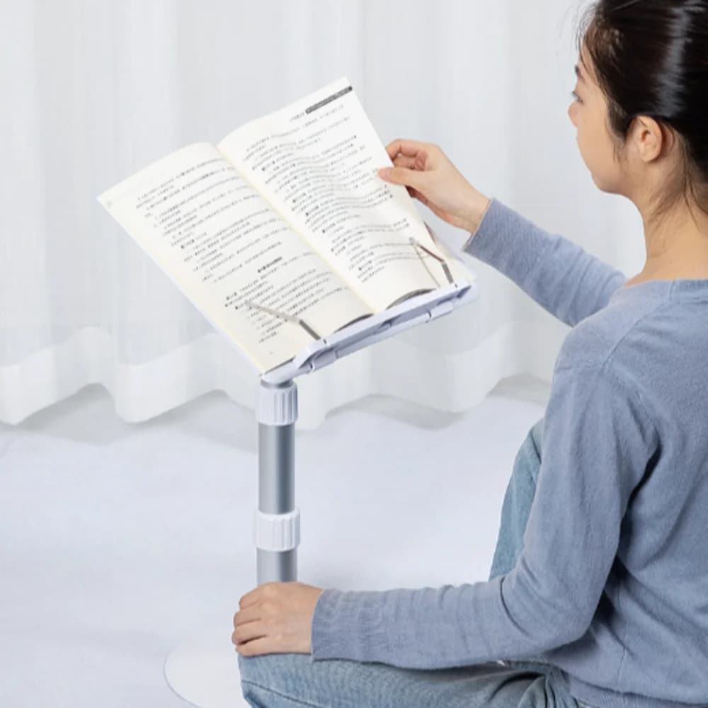 Multifunctional Lifting Reading Stand Laptop Stand Adjustable Children's Desk Book Stand Bookshelf Portable Folding Book Holder