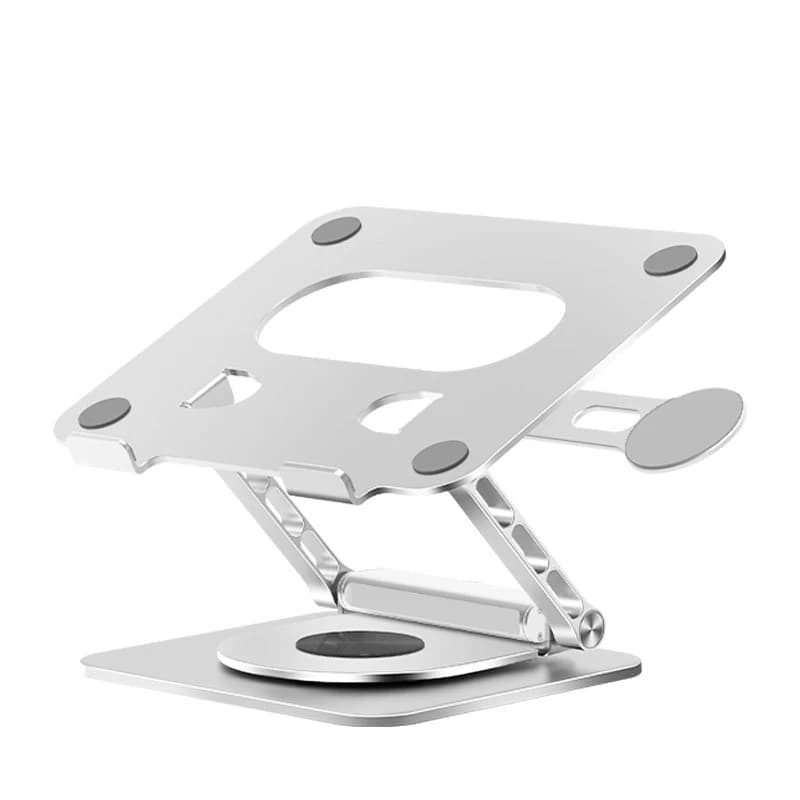 Staffa per notebook in lega di alluminio, docking station, staffa per computer pieghevole da tavolo