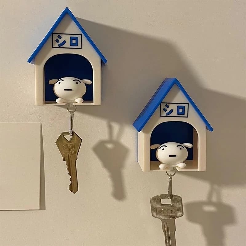 Ciondolo appendiabiti Nohara Shiro Crayon ShinChan, piccola bambola da appendere, portachiavi, adorabile decorazione per la stanza, regalo per bambini e bambine