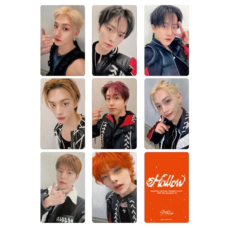 8 nuove carte da collezione SKZOO Stray Kids, biglietti d'auguri, carte fotografiche, carte LOMO, regali per fan della kpop