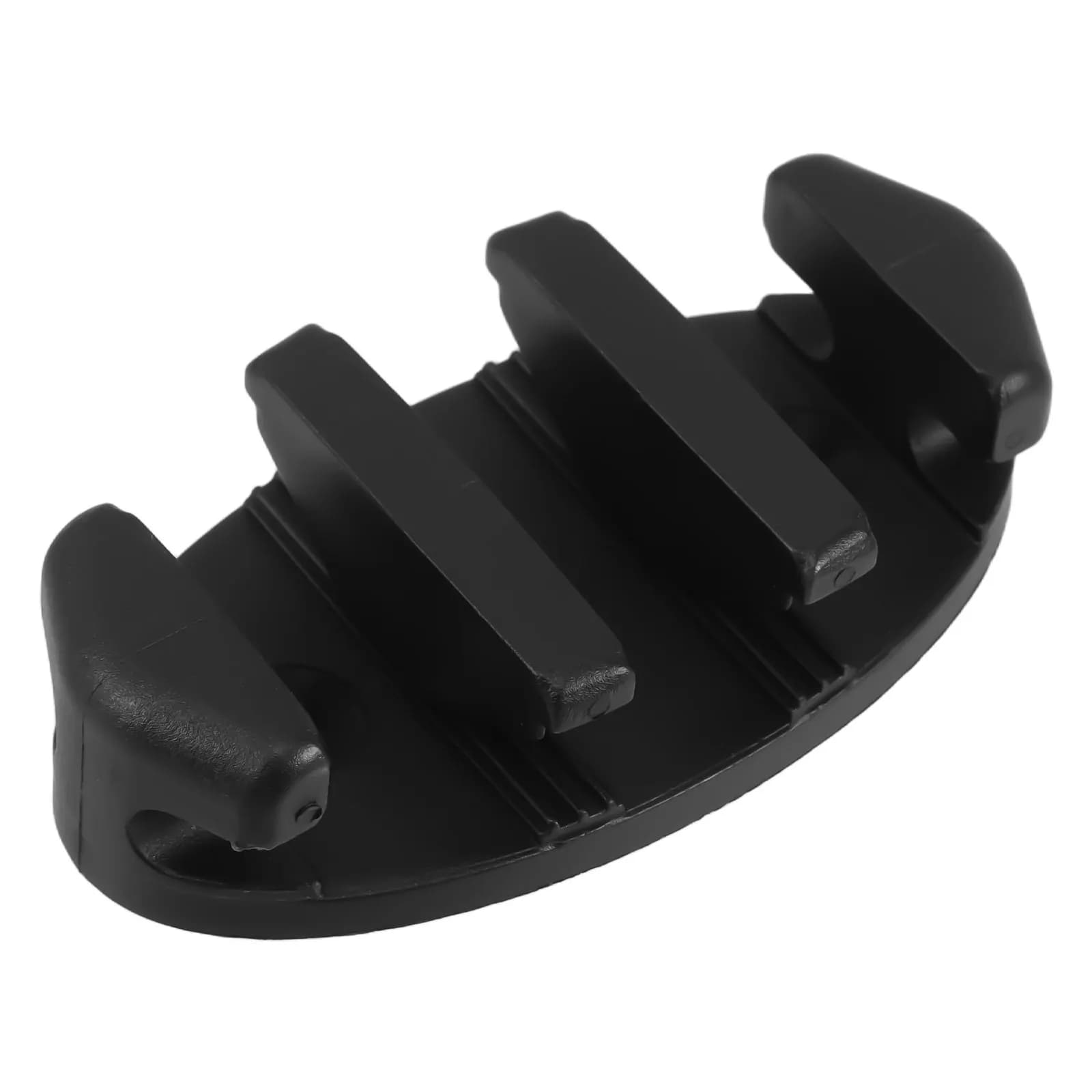 Morsetto per Imbarcazioni in Nylon Nero, Robusto Morsetto per Corde da Ormeggio, Accessori Sicuri per Kayak e Canoe, Attrezzatura per Ormeggio Nautico