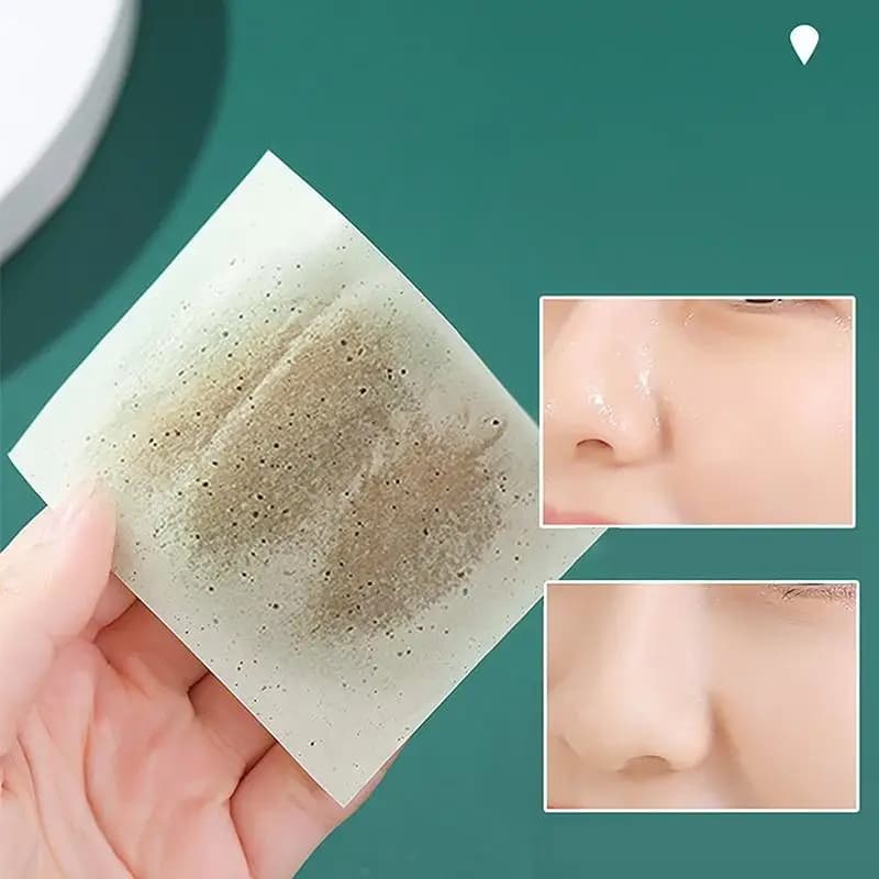 Carta assorbente per olio per il viso Salviette per il controllo dell'olio estivo Foglio assorbente Carta grassa Strumento per il trucco per la pulizia del viso Assorbimento dell'olio per il viso