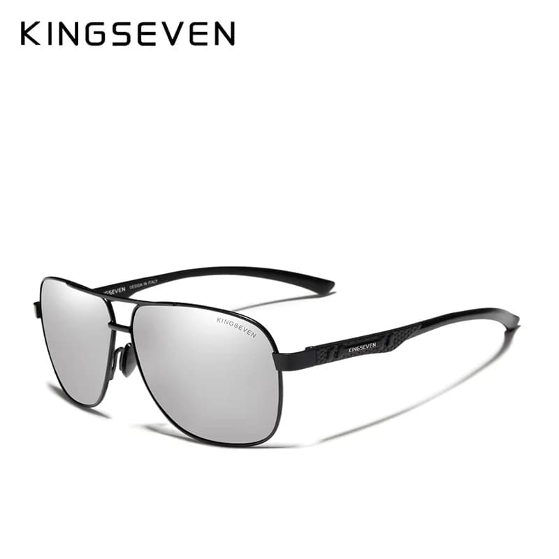 KINGSEVEN Brand Design occhiali da sole in alluminio polarizzati guida maschile occhiali da sole a specchio blu per occhiali da uomo occhiali Gafas De Sol