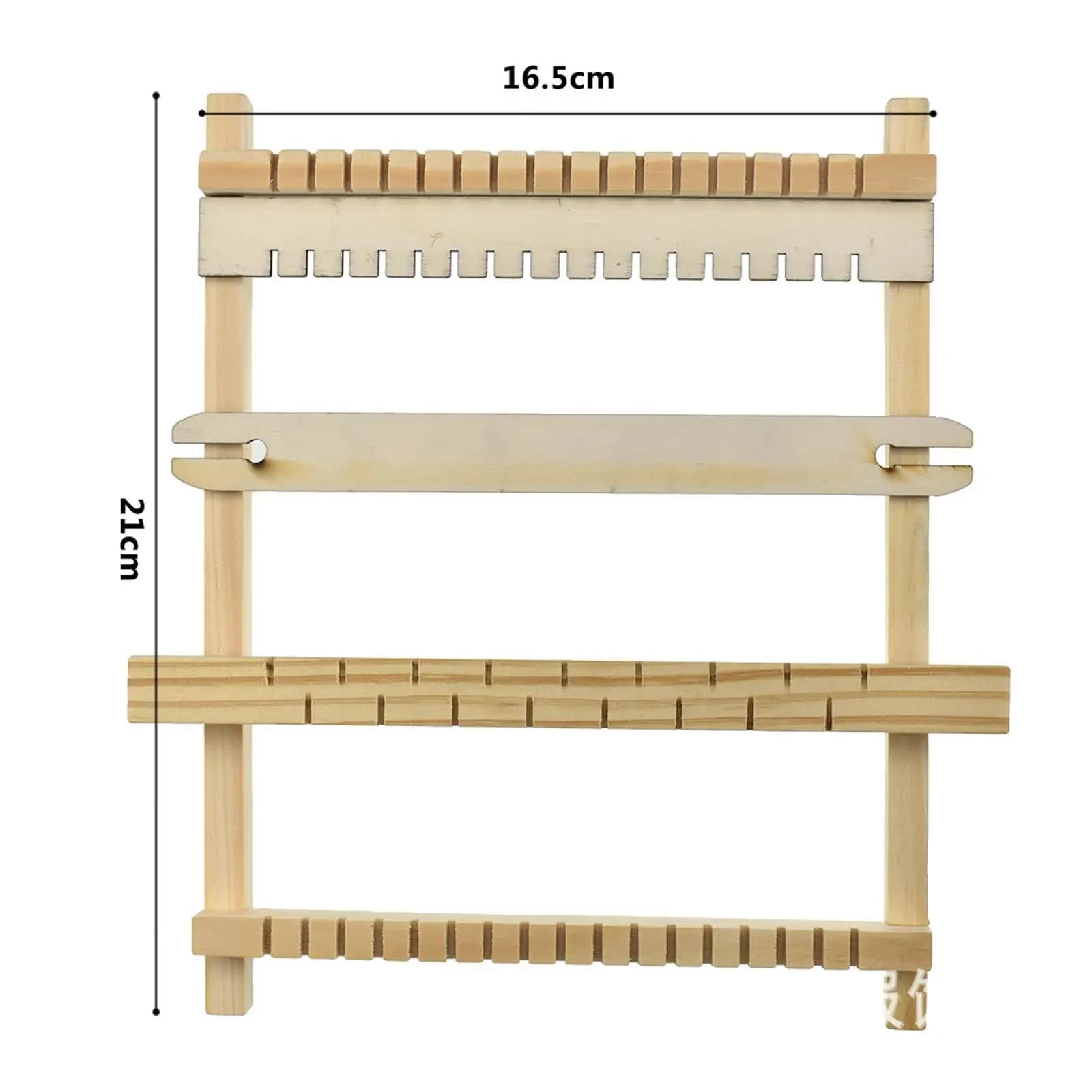 Wooden Multi Craft Weaving Loom DIY Craft Activity Multipurpose Weaving Frame for Carpets Purse Professionals Knitter Mats