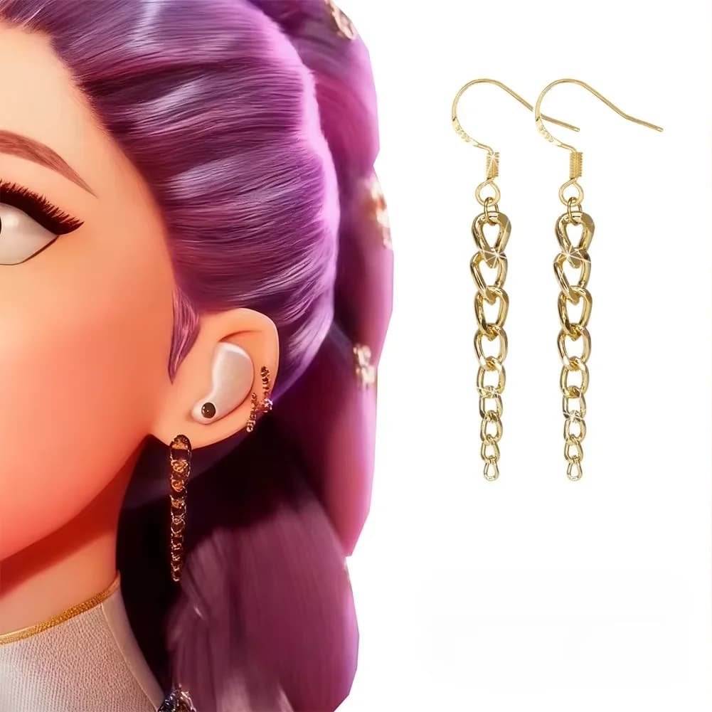 Orecchini a clip in acciaio al titanio con personaggi anime classici, senza piercing, gioielli alla moda, regalo per gli amanti degli anime