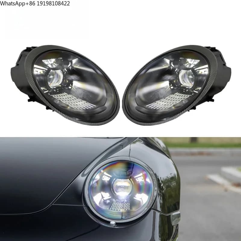 Aggiornamento 2004-2011 per Fari 911 997 allo Stile 992 con LED Matrix, Perfetto per Modelli 997.1 e 997.2