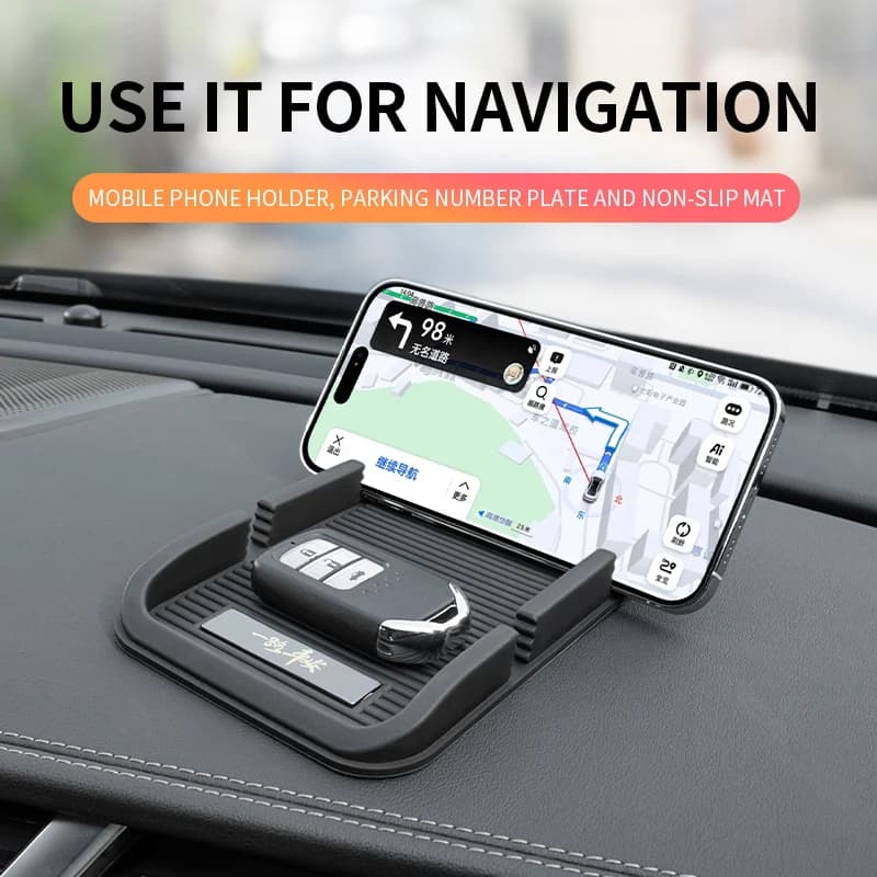 Multifunction Multi-Slip Car Cover, Phone Support, Navigation Support, Card Holder Multifunction Parking