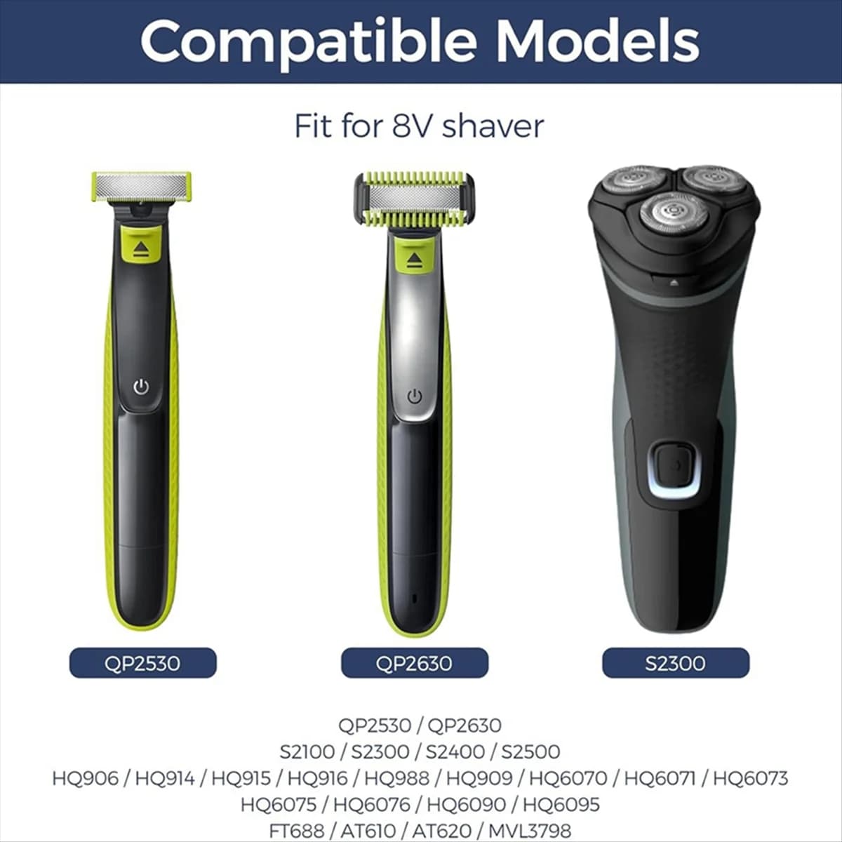 A67Z 8V HQ850 Type-C Charger Adapter for Razor Charger Converter for Philips One Blade QP2530 QP2630 Electric Barbary Trimmer B