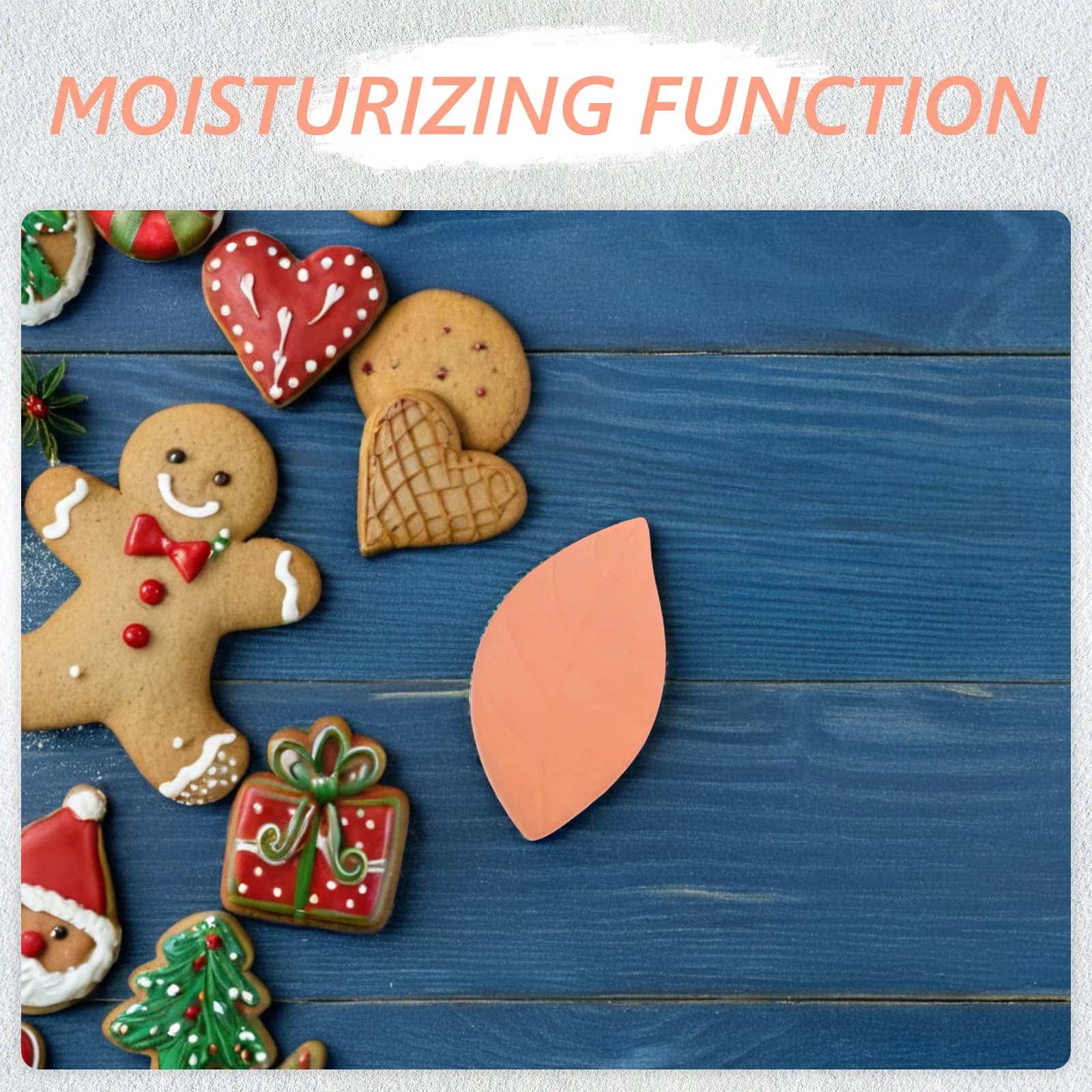 Reusable Terracotta Brown Sugar Softener Disc Leaf Shape Food Moisture Keeper for Sugar Containers Baking Gadgets Salt Spices