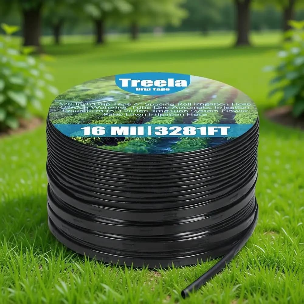 Sprinkle irrigation pipe 3281t 5/8 Inches with 6 Inches spacing, 16 Mil roll, for Automatic irrigation or gardening