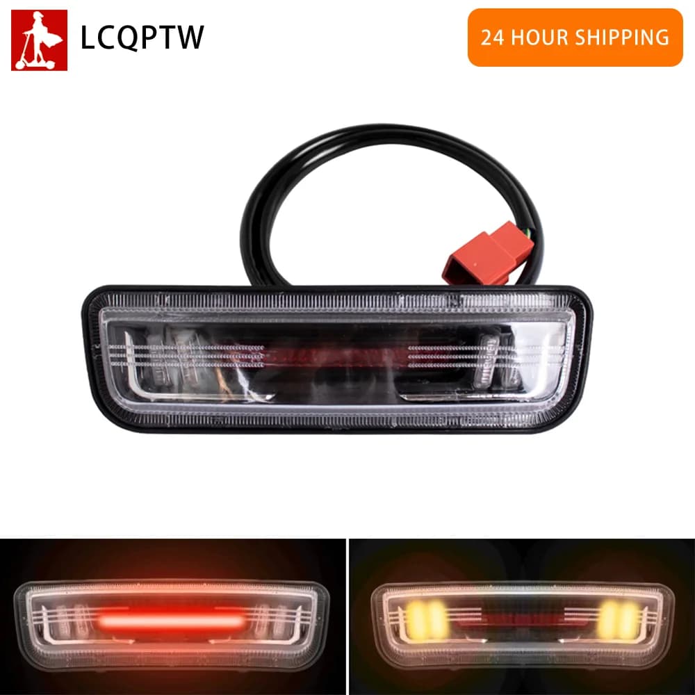 Indicatore di direzione per Scooter elettrico 12V 48V 60V fanale posteriore impermeabile luci freno per moto lampada posteriore per Citycoco/ Harley Part