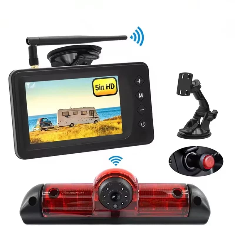 9.0 Inch Wireless Car Stereo with Carplay & Android Auto 4K Dash Cam 1080P FHD Backup Camera & GPS Navigation