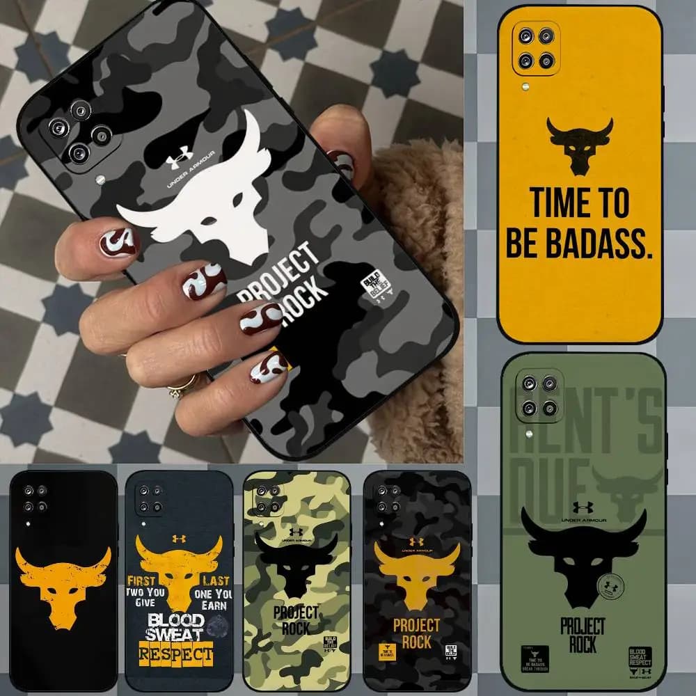 Q-ProjectS-RockS Custodia per telefono per Samsung Galaxy S21 S22 S23 S24ULTRA S25ULTRA FE Ultra Plus5G A52S S26 Soft Cover