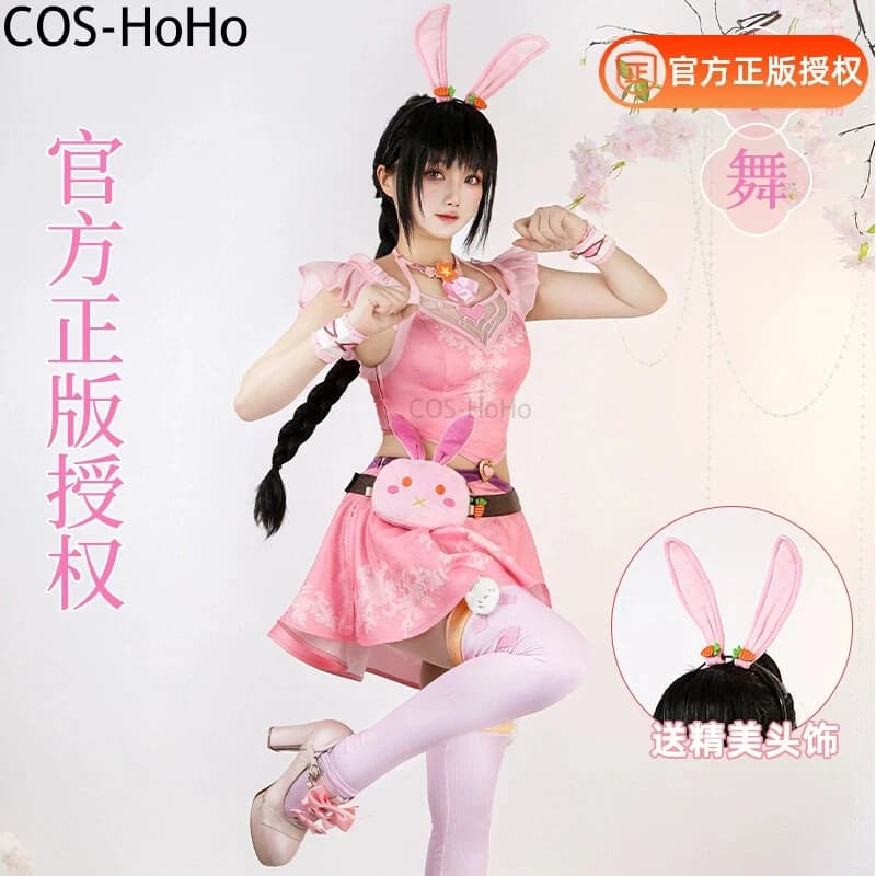 COS-HoHo Dou Luo Da Lu Soul Land XiaoWu Cinque anni fa Gioco Vestito Dolce Bello Vestito Costume Cosplay Halloween Party Outfit Donna