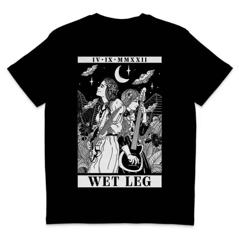Wet Leg Tarot Card Indie Isle Of Wight Girl Group Goblin Core