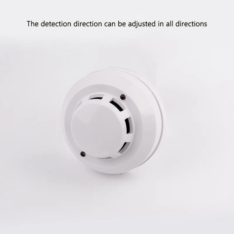 HC-83 Rilevatore di Fumo a Soffitto con Rilevamento Remoto, Sistema di Allarme Antincendio Domestico con Connessione di Rete Indipendente
